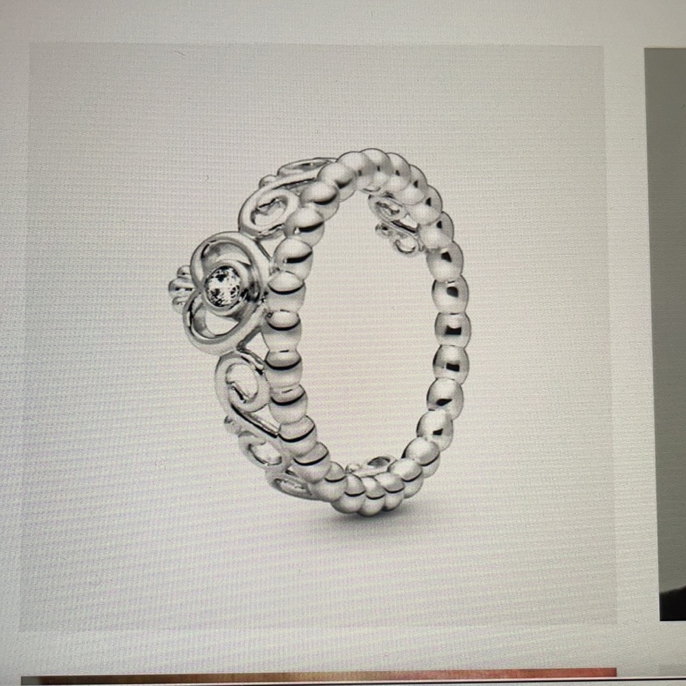 Pandora Princess Tiara Crown Ring